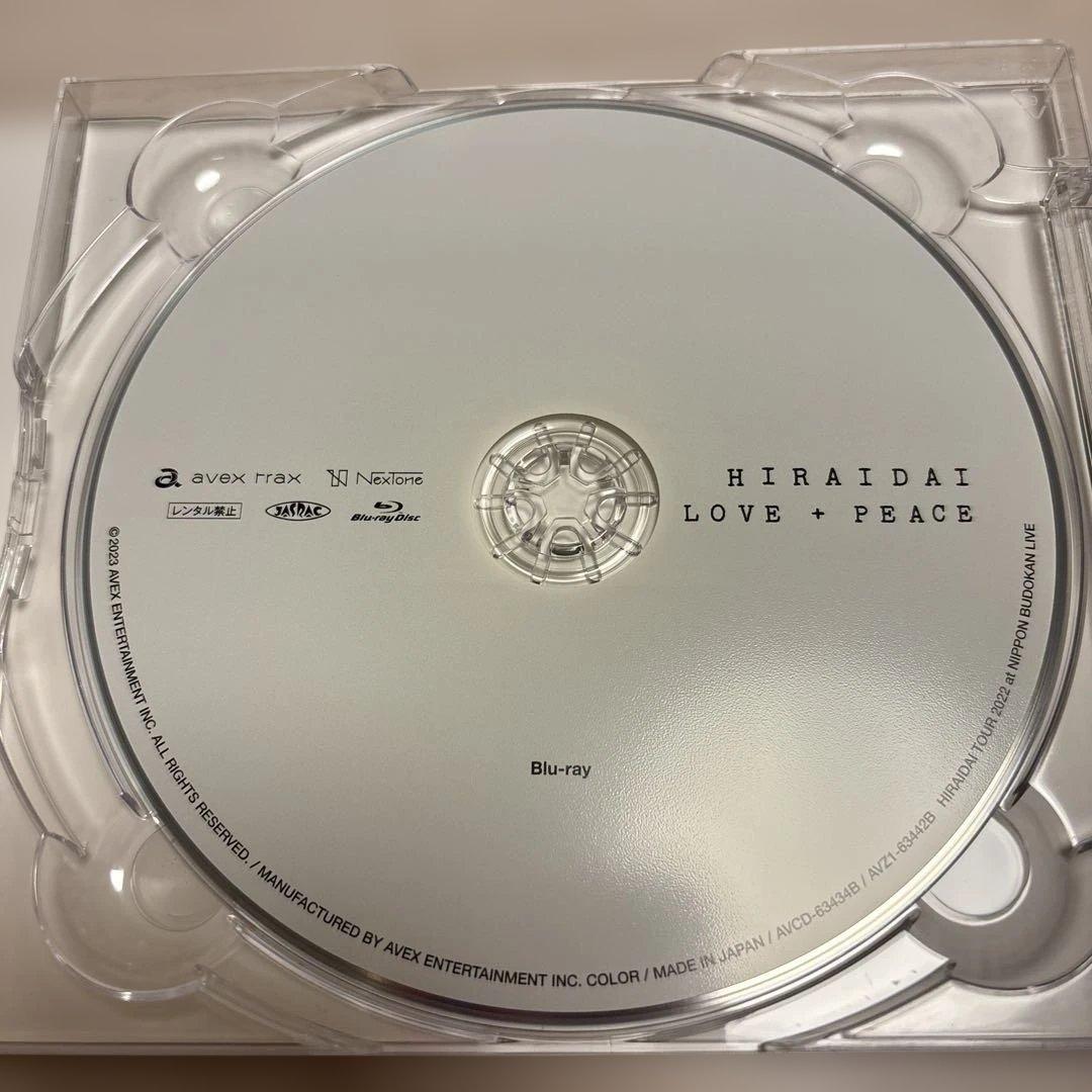 平井大　「LOVE+PEACE」(CD5枚組+Blu-ray+フォトパネル6枚)