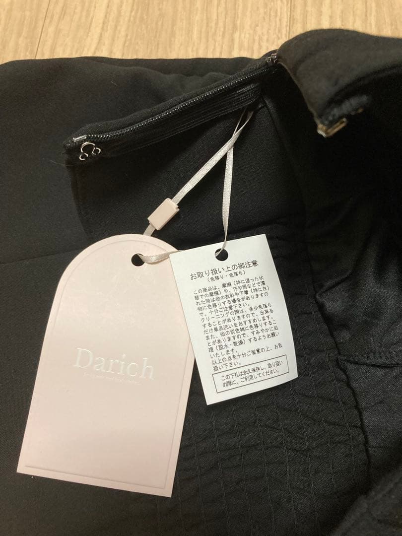 Darich ダーリッチ 美シルエットショートパンツ ブラック FL