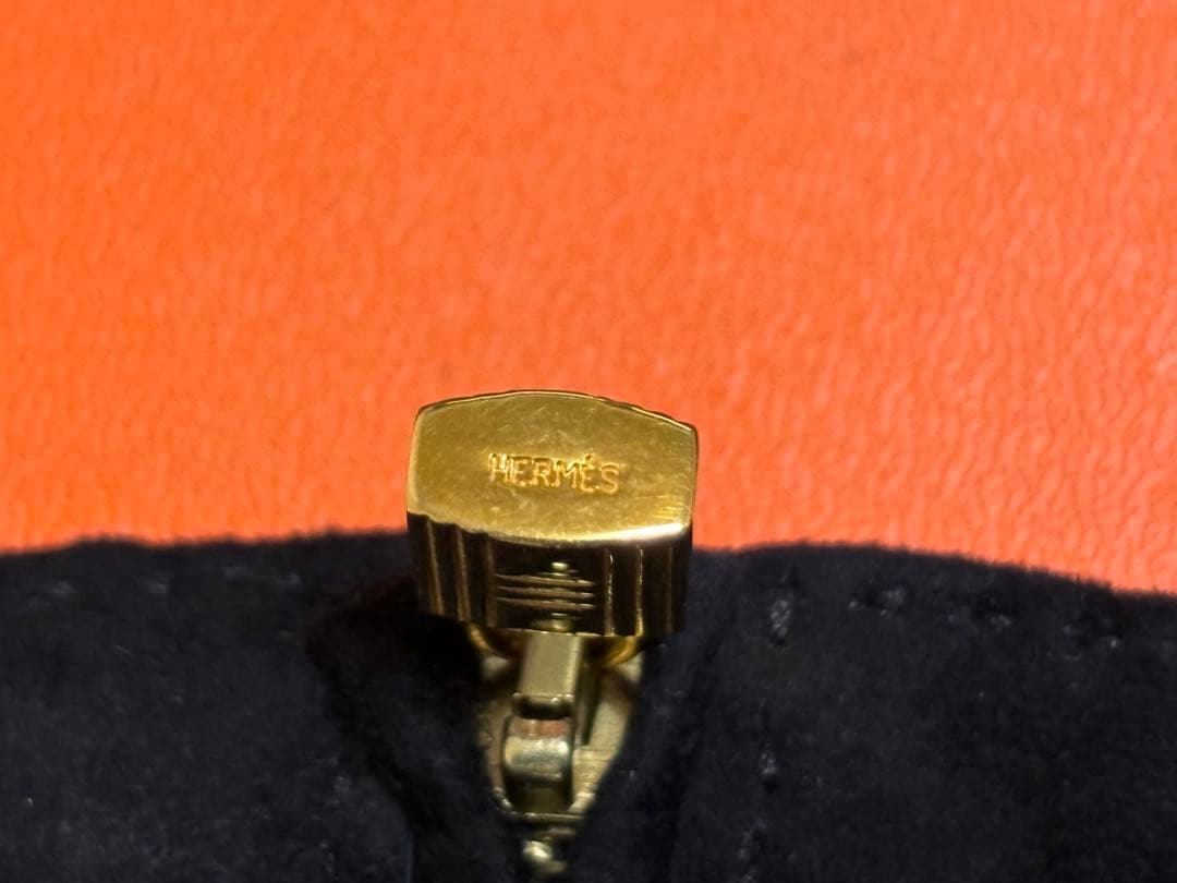 HERMES ブラック スエード 手袋