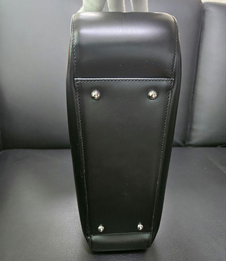 【美品】BURBERRY ノバチェック カーフレザー キャンバス ハンドバッグ