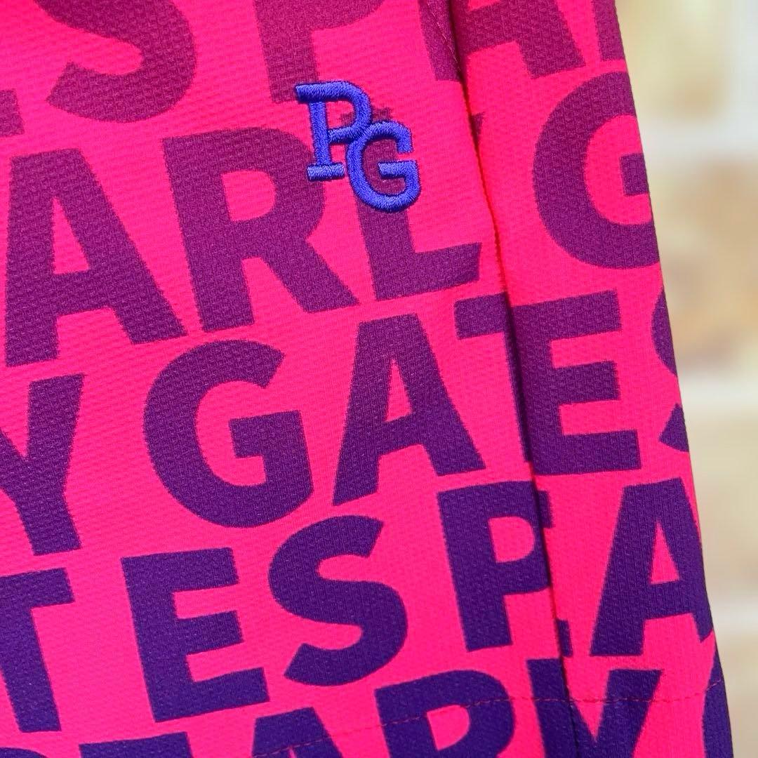 【新品】パーリーゲイツ ロゴ総柄ショートパンツ（0）