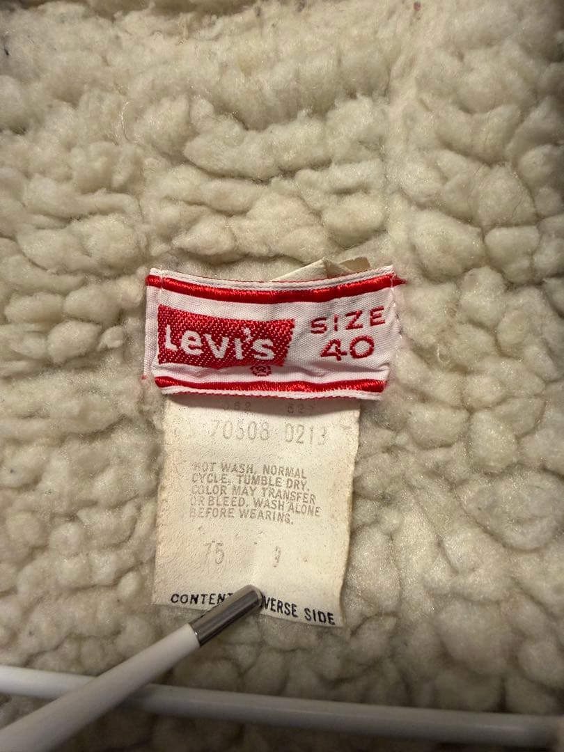 LEVI’S 80s ボアジャケット 70608