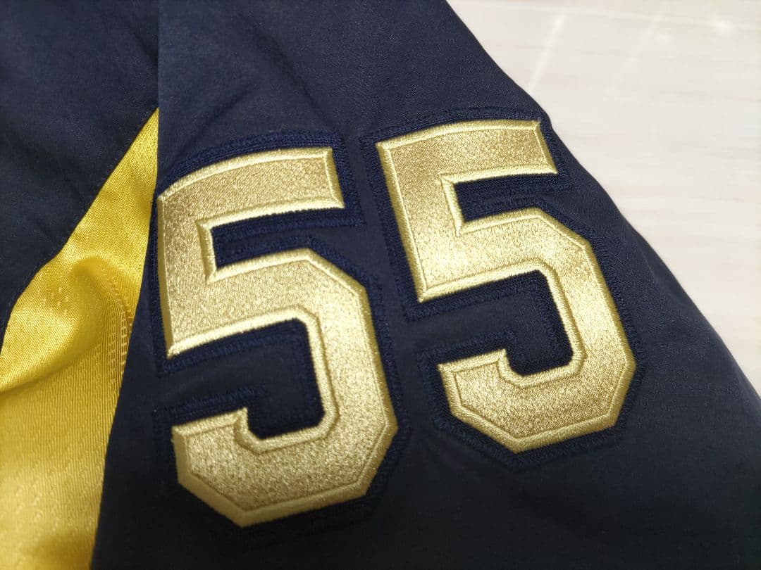 ［期間値下］オリックスバファローズ　55　T-岡田　ミズノプロ　グラウンドコート