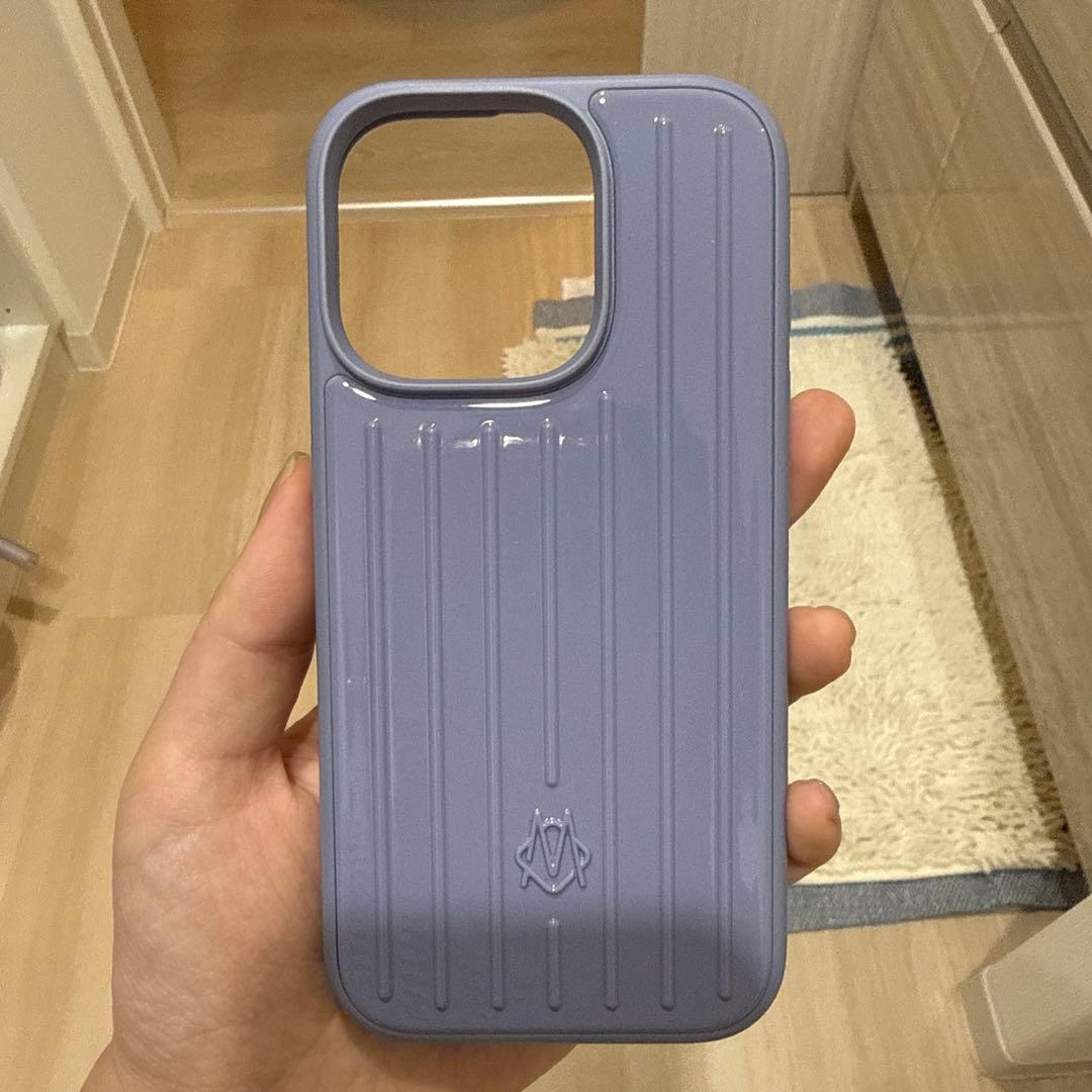 RIMOWA パープル ストライプ iPhoneケース