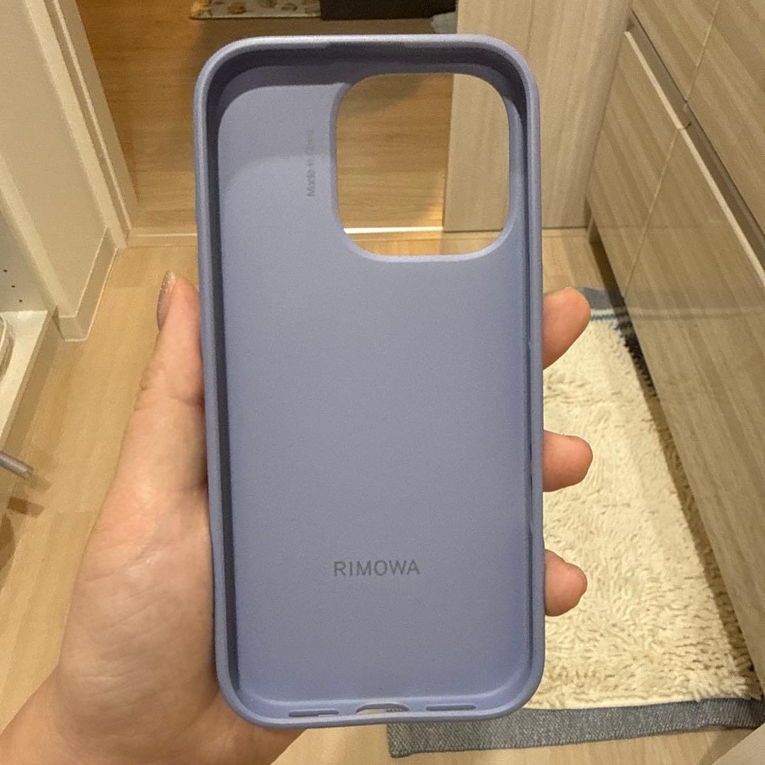 RIMOWA パープル ストライプ iPhoneケース