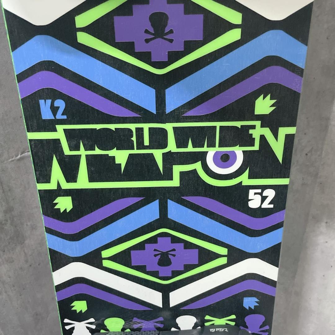 K2 WWW 152cm サロモン バイン S/M スノーボード 2点セット