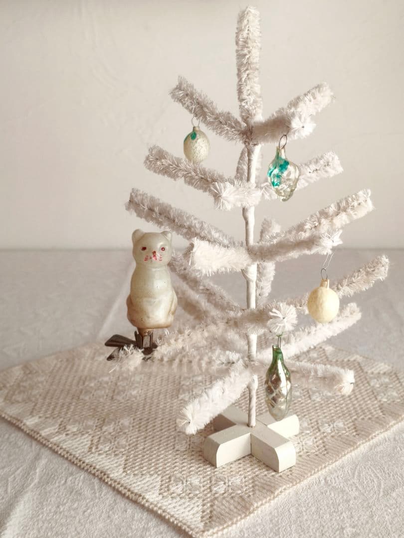 【チョコメルさま】cat ornament ୨୧ しろ猫さん オーナメント d