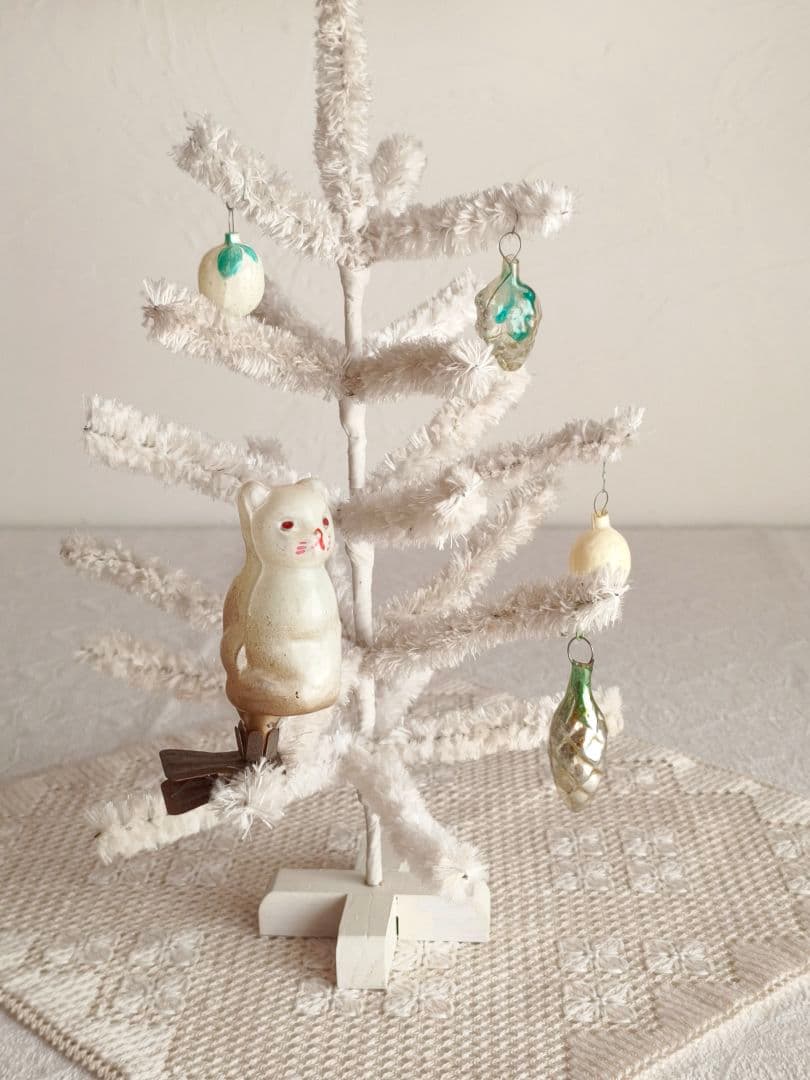 【チョコメルさま】cat ornament ୨୧ しろ猫さん オーナメント d