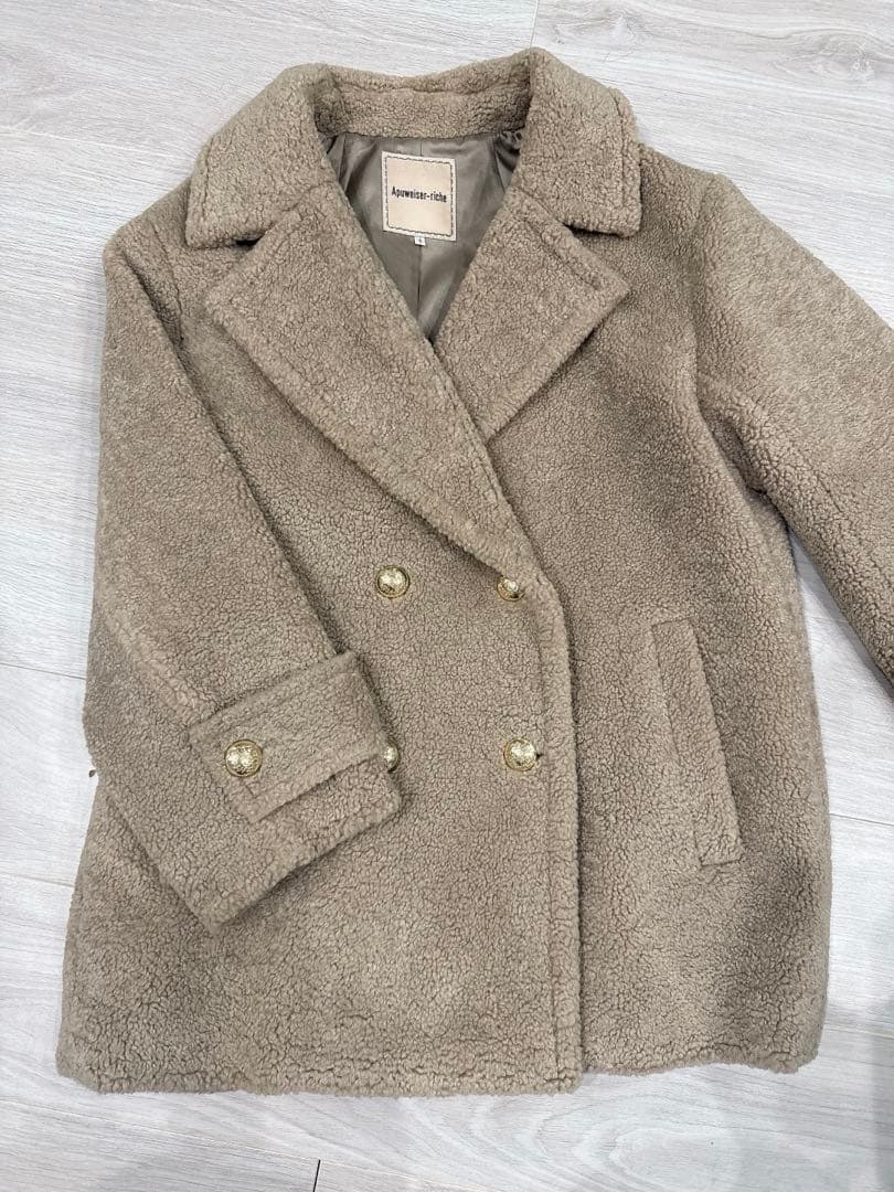 セミコクーンボアPコート S モカ