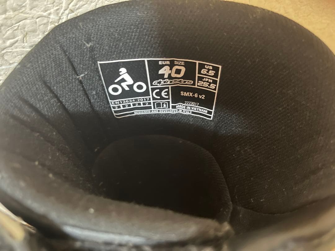 Alpinestars SMX-6 V2 バイクブーツ EU 40