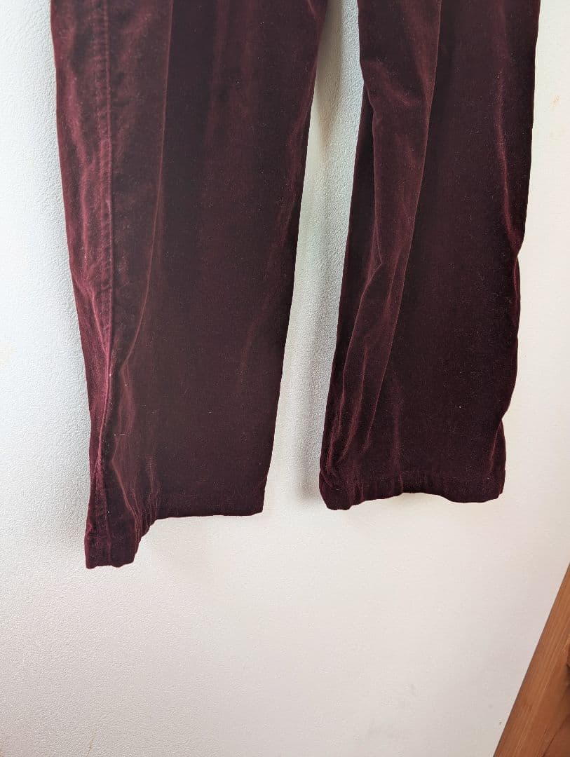 luik 購入 90s vintage ベロア オーバーオール オールインワン