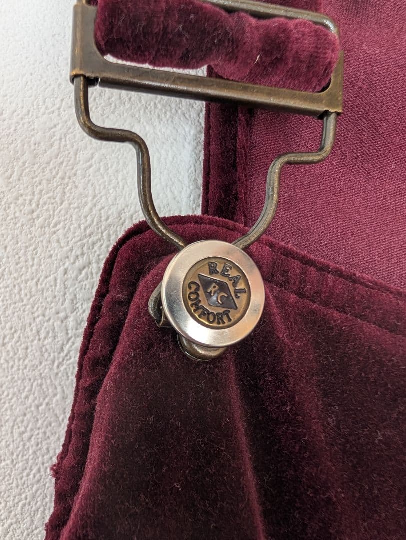 luik 購入 90s vintage ベロア オーバーオール オールインワン