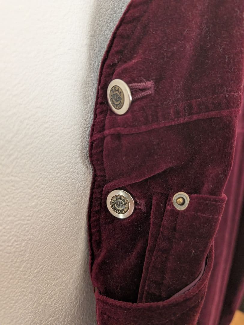 luik 購入 90s vintage ベロア オーバーオール オールインワン