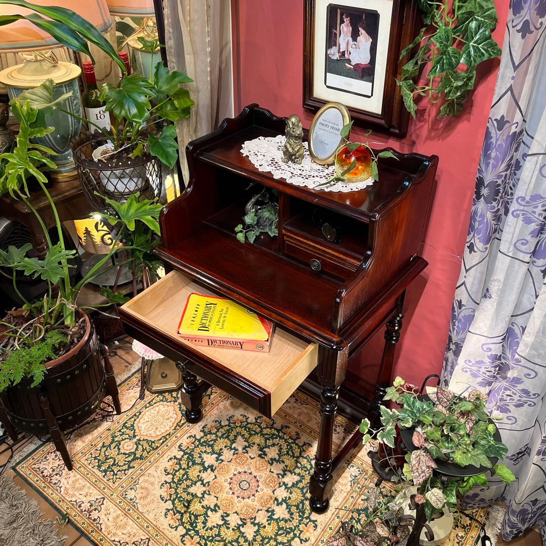 Sale 希少　７０s オールドカリモク　クラシカル　ライティングデスク