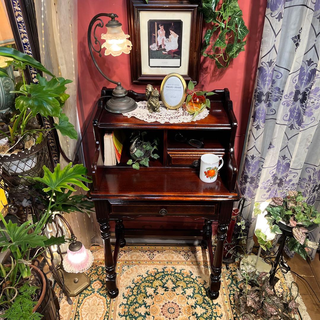 Sale 希少　７０s オールドカリモク　クラシカル　ライティングデスク