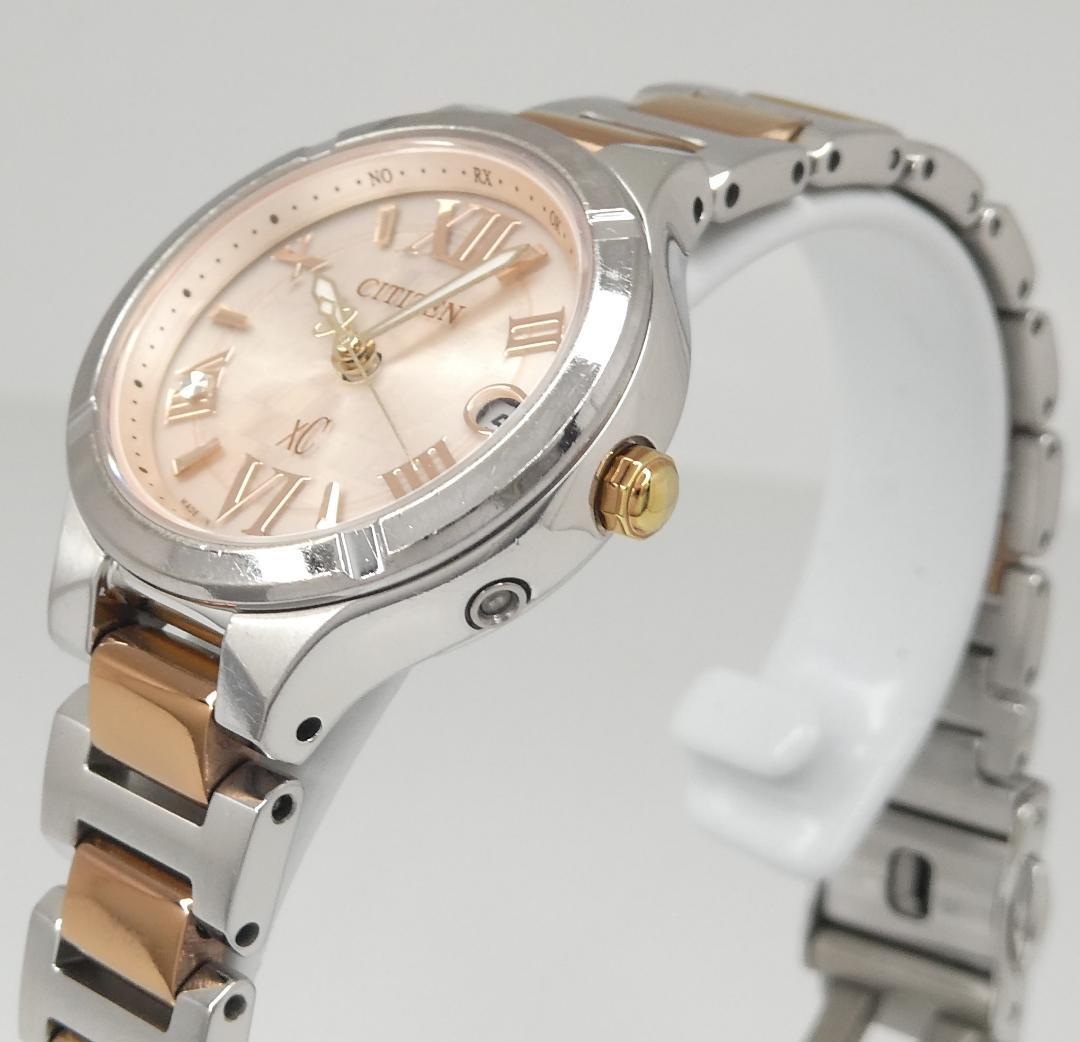 ✴良品稼働品 xC ティタニアライン 電波ソーラー チタン ミニソル 15㎝