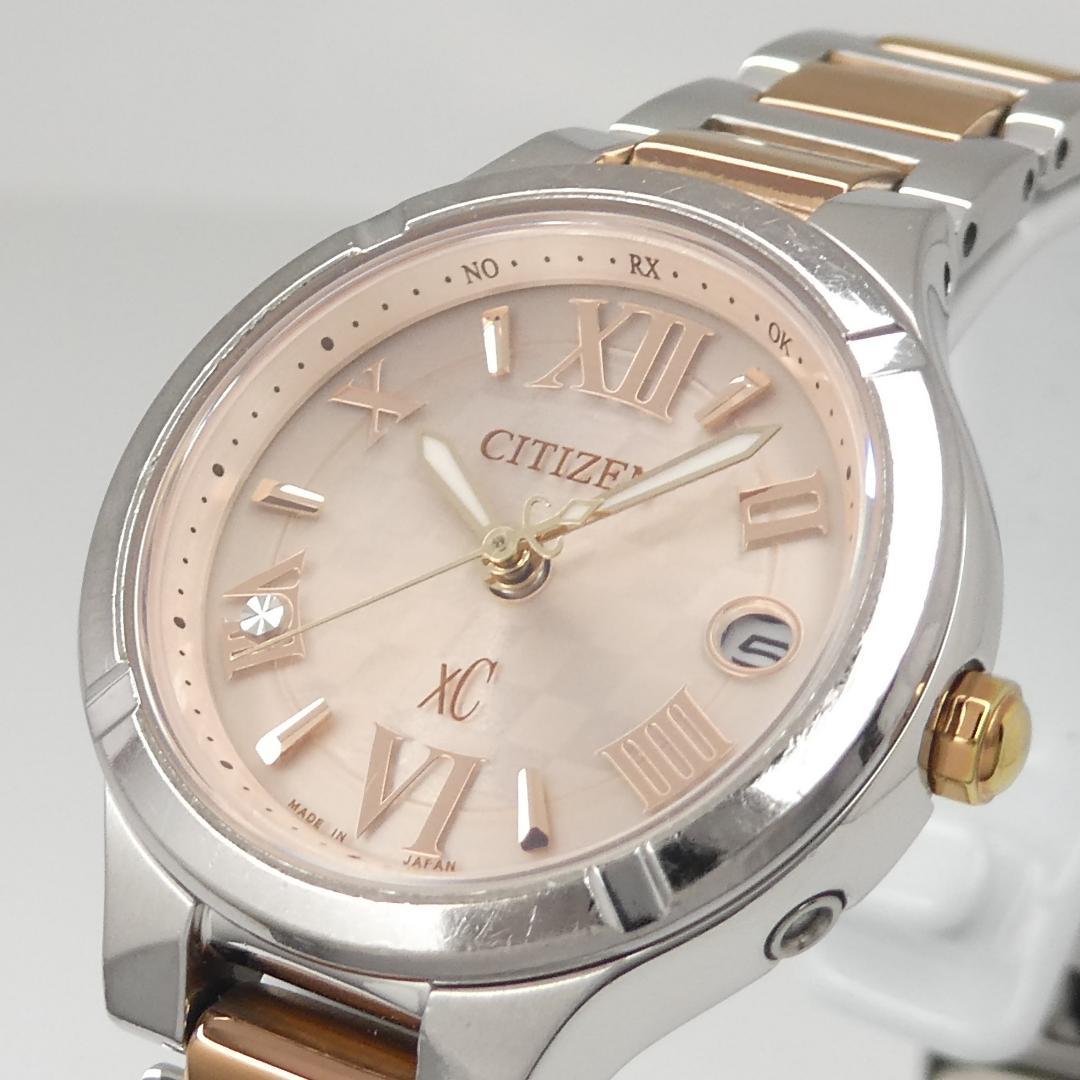 ✴良品稼働品 xC ティタニアライン 電波ソーラー チタン ミニソル 15㎝