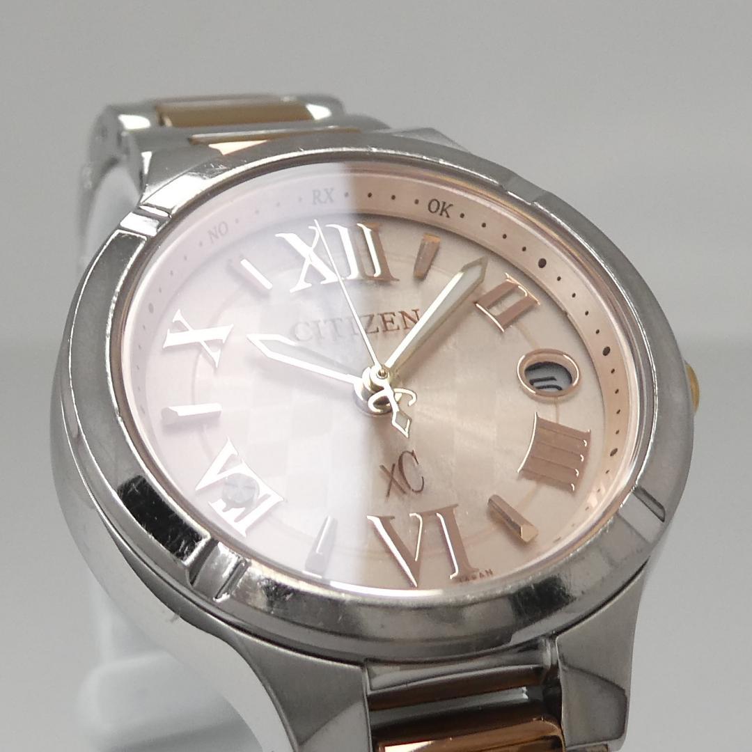 ✴良品稼働品 xC ティタニアライン 電波ソーラー チタン ミニソル 15㎝