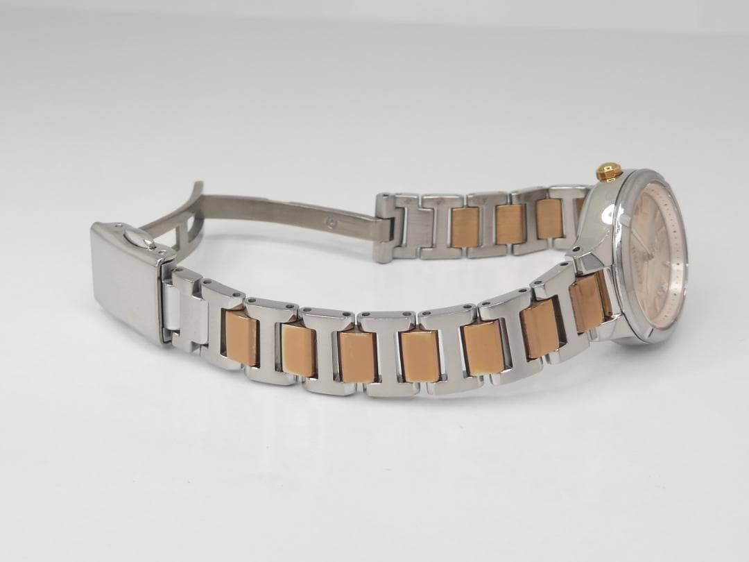 ✴良品稼働品 xC ティタニアライン 電波ソーラー チタン ミニソル 15㎝