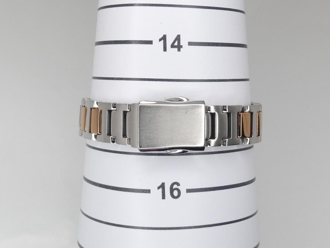 ✴良品稼働品 xC ティタニアライン 電波ソーラー チタン ミニソル 15㎝