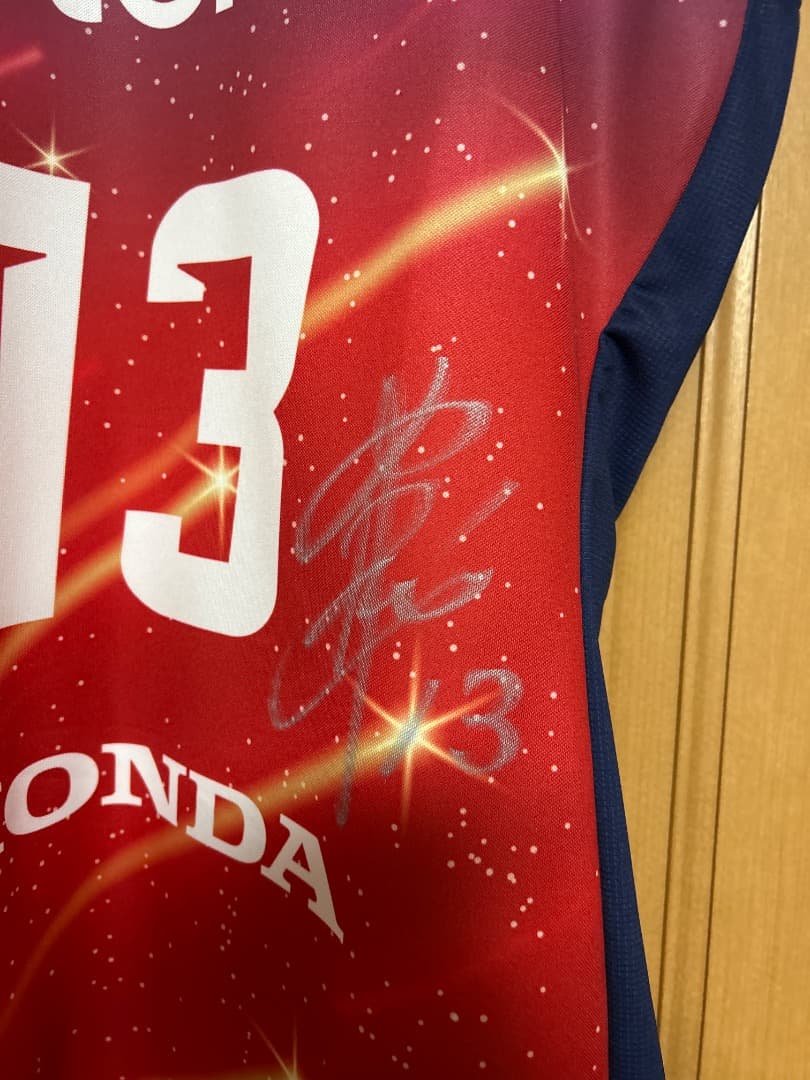 Astemo バレーボールウェア 背番号13 サイン入り