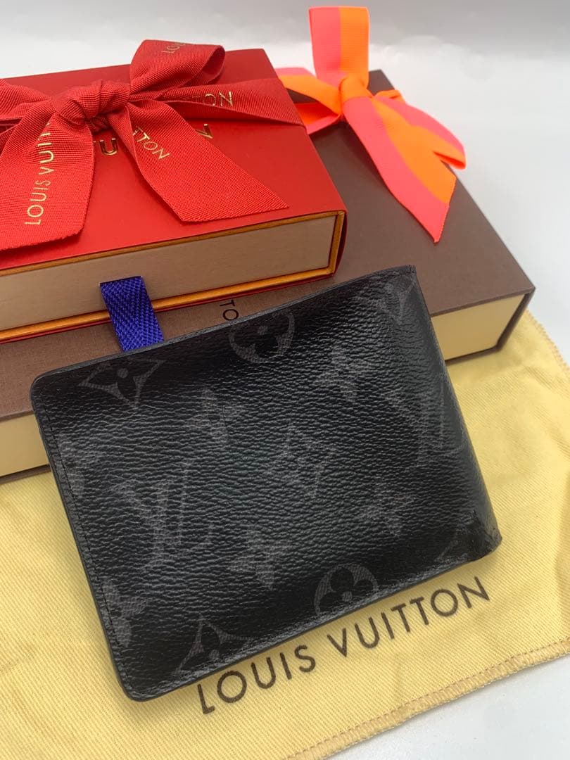 ルイヴィトン 二つ折り財布 ポルトフォイユ・ミュルティプル トランク P55