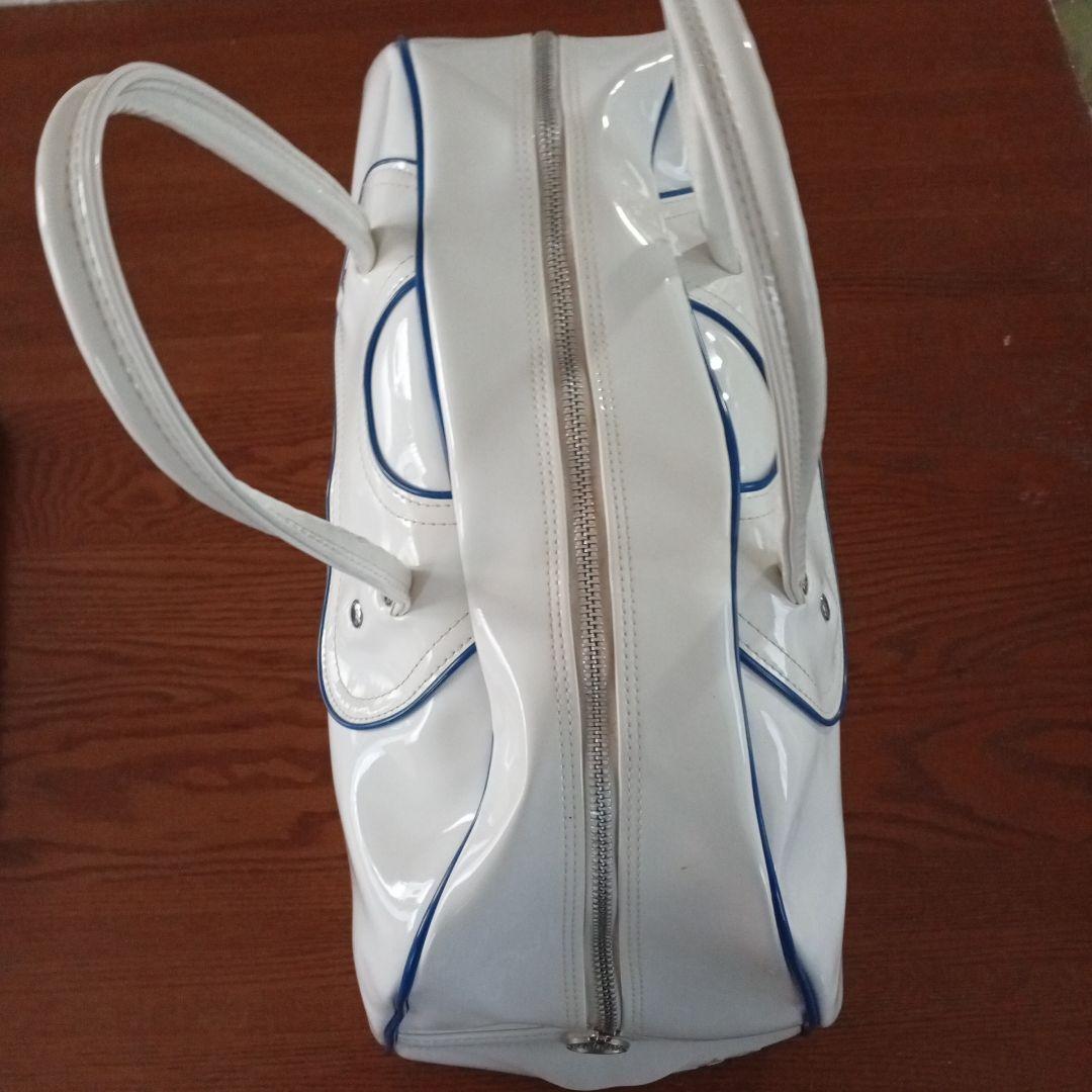 アディダス エナメル ボストンバッグ 美品