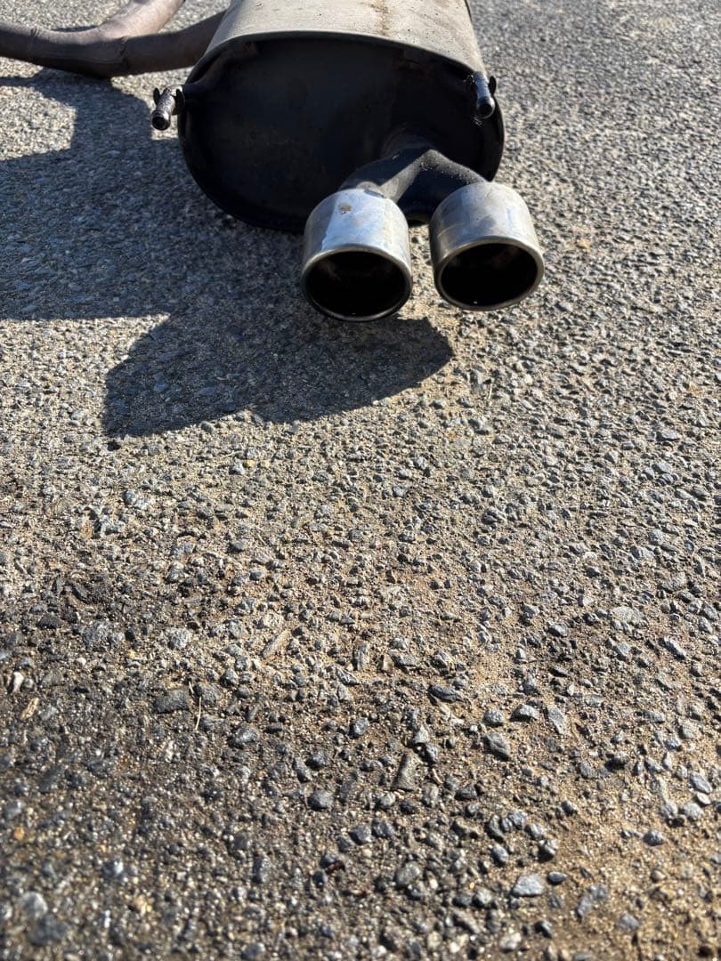 トヨタ　マークXG'sマフラーGRX130 G's 純正マフラー4本だし