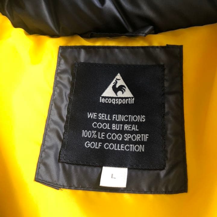 ルコック　ゴルフウェア　ダウンベスト