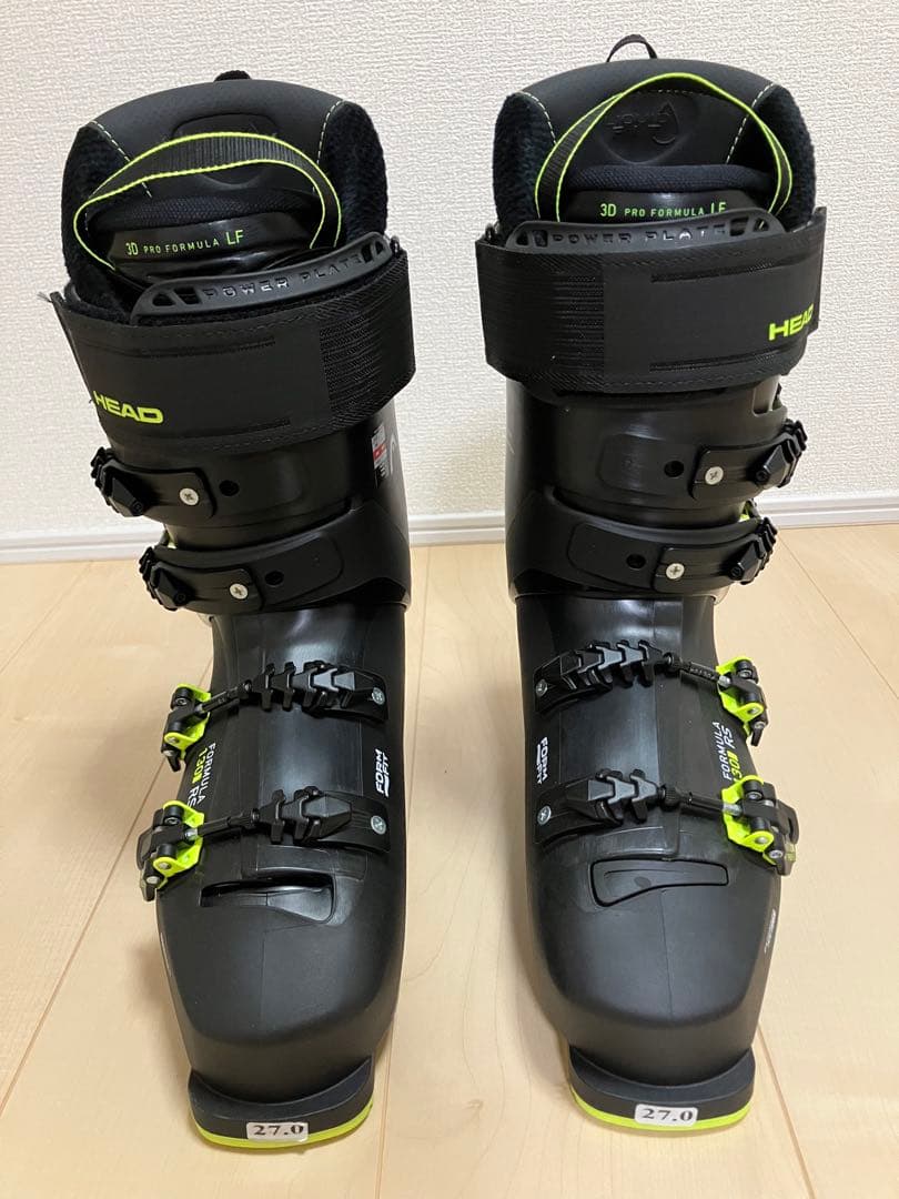 新品同様　HEAD FORMULA 130 RS スキー ブーツ 27.0