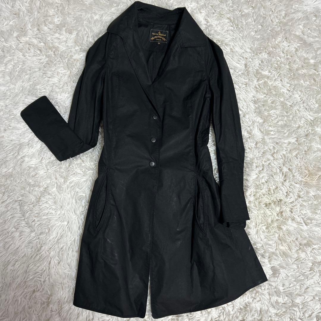 黒トレンチコートVivienne Westwood ANGLOMANIA