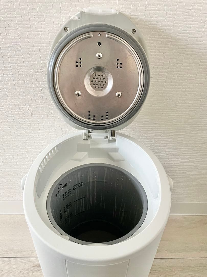 【美品】象印 加湿器 スチーム式 4.0L ホワイト EE-DF50-WA