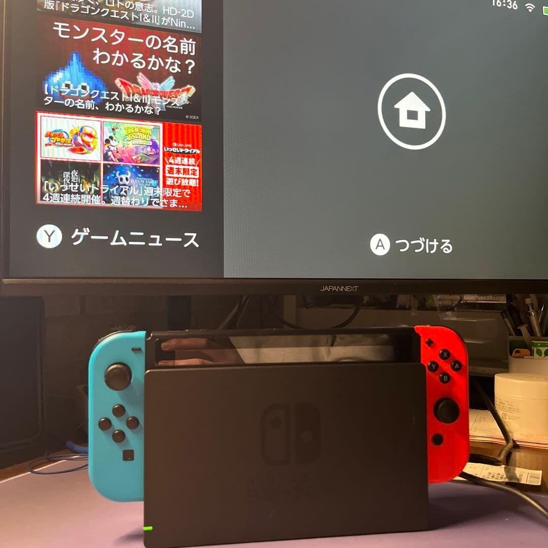 初代Nintendo Switch 本体　MicroSDカード付き