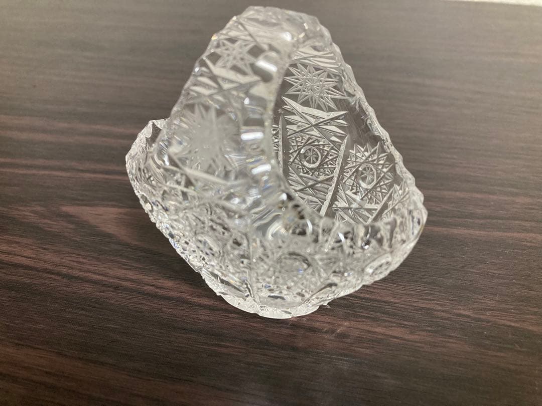 チェコ　ボヘミアクリスタル　ミニチュア