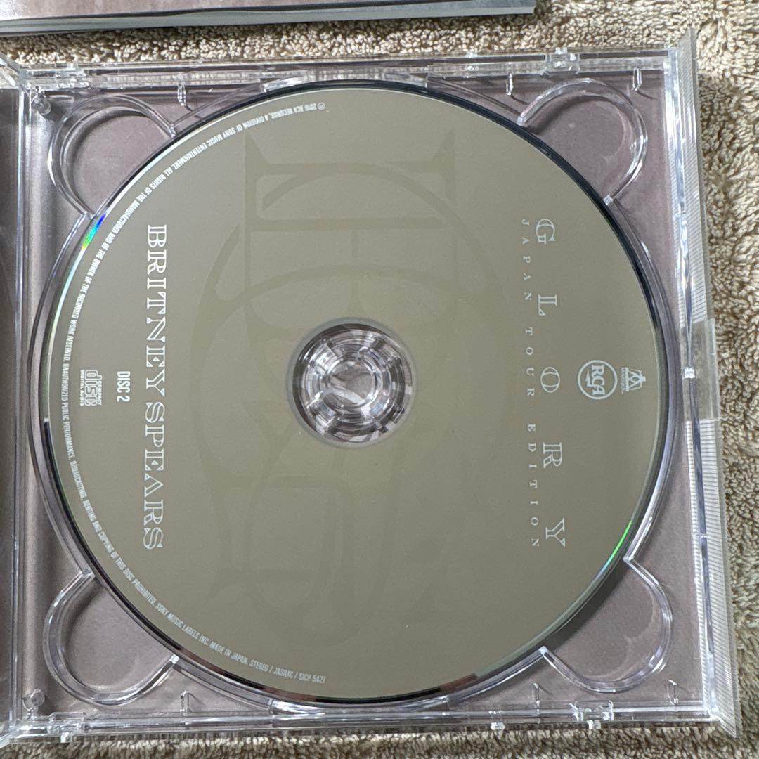 洋楽 Britney Spears Glory Japan Tour Edition