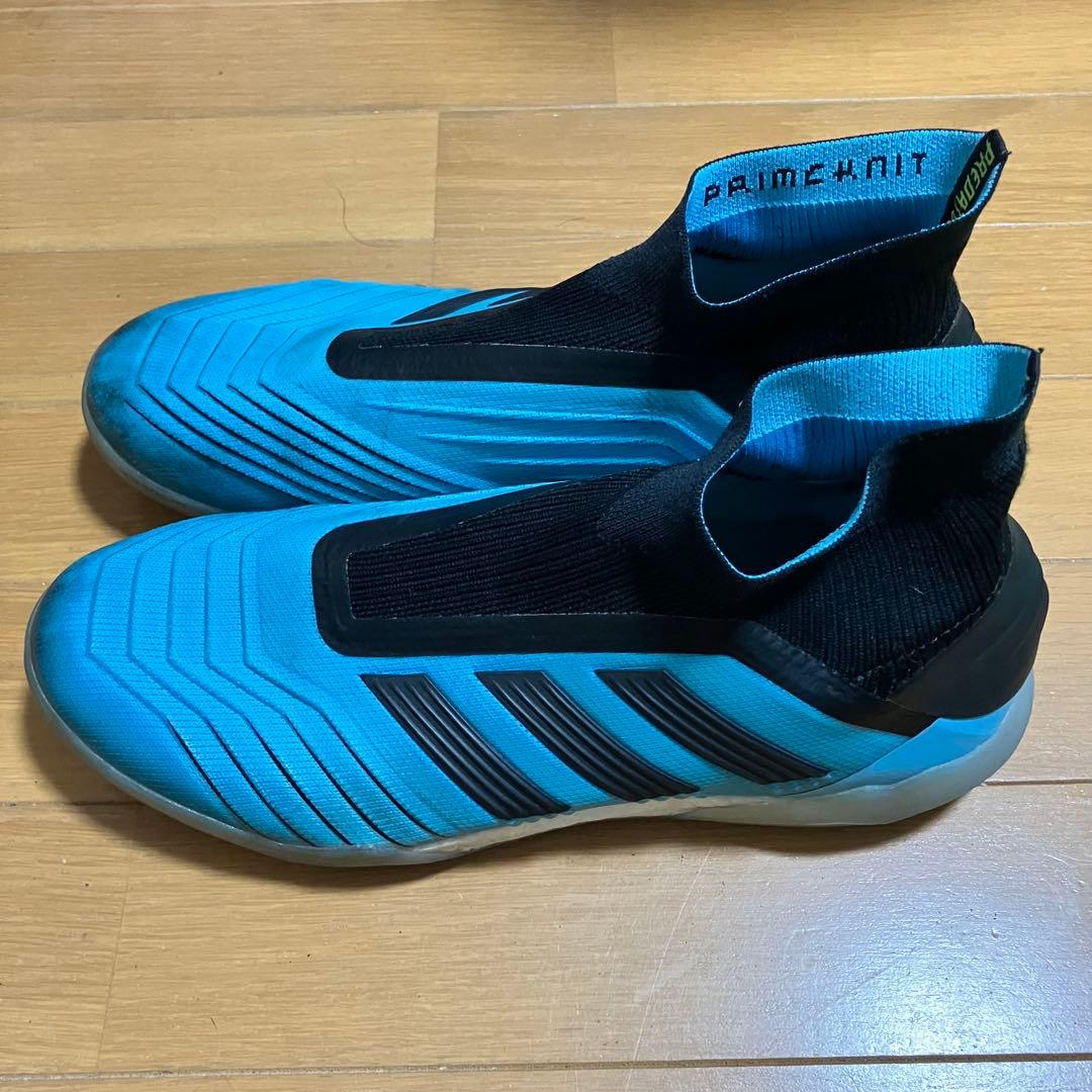adidas PRIMEKNIT サッカーシューズ ブルー/ブラック