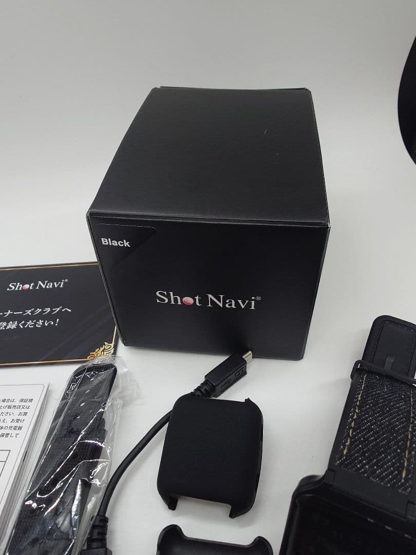 タ*ン様 超美品　Shot Navi AIR EX(ショットナビ) ブラック