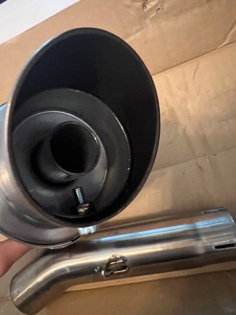 CB400SF NC42 LCI ショートチタン スリップオンマフラー