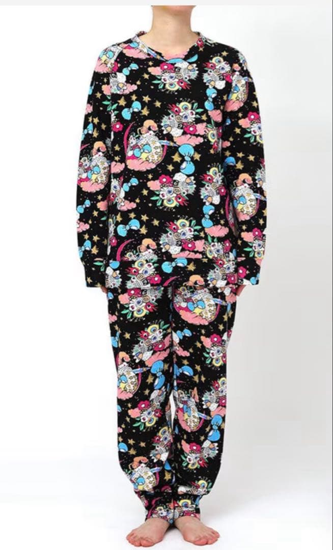 ツモリチサト SLEEP ブラック パジャマ Mサイズ