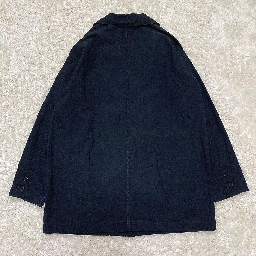 2025 かぐれ コットンテーラードジャケット ユニセックス 黒 2