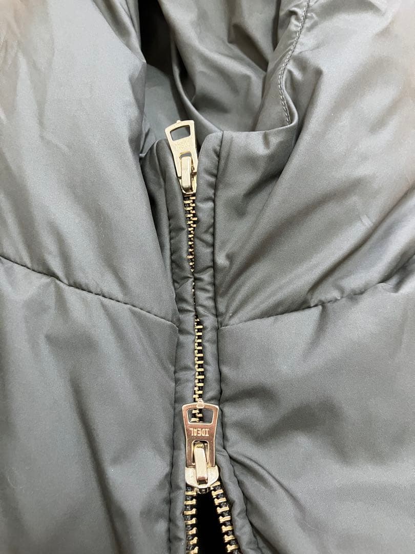 EVERYDAY I LIKE.　中綿ロングベスト　カーキ　ドゥーズイエムクラス