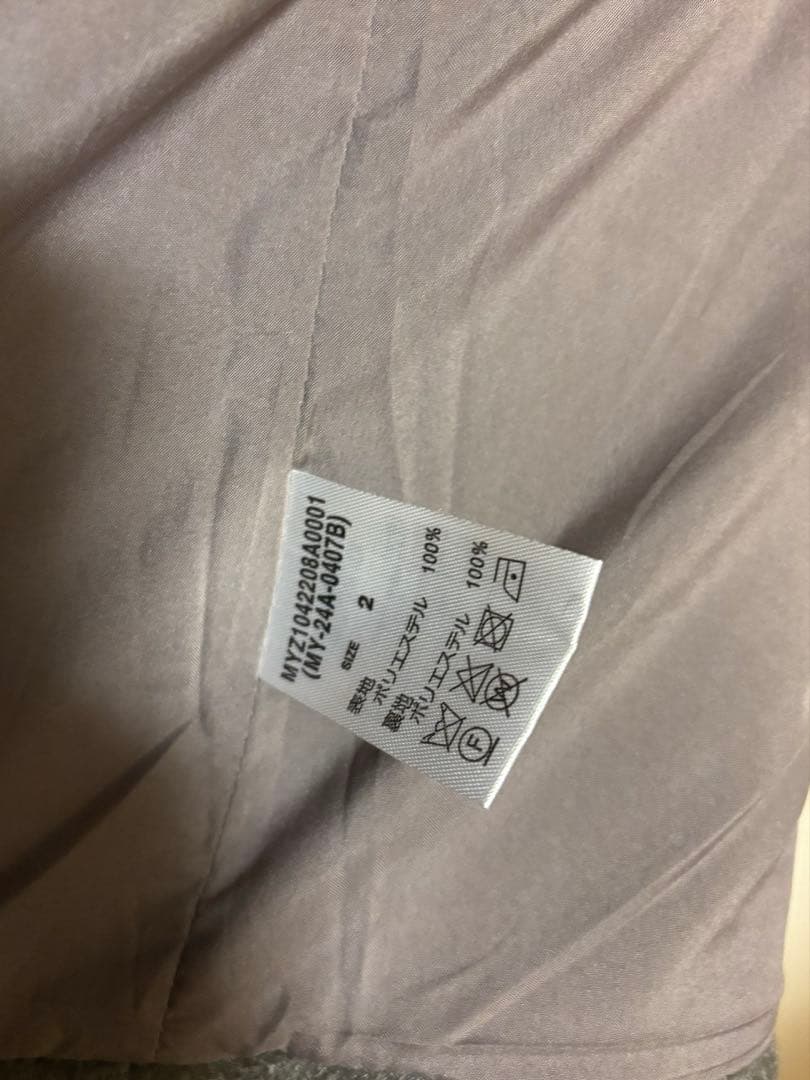 mystic シャギーミドルコート