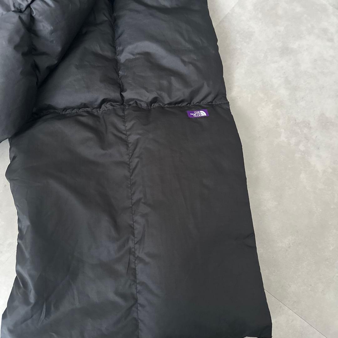 THE NORTH FACE ブラックダウンマフラー