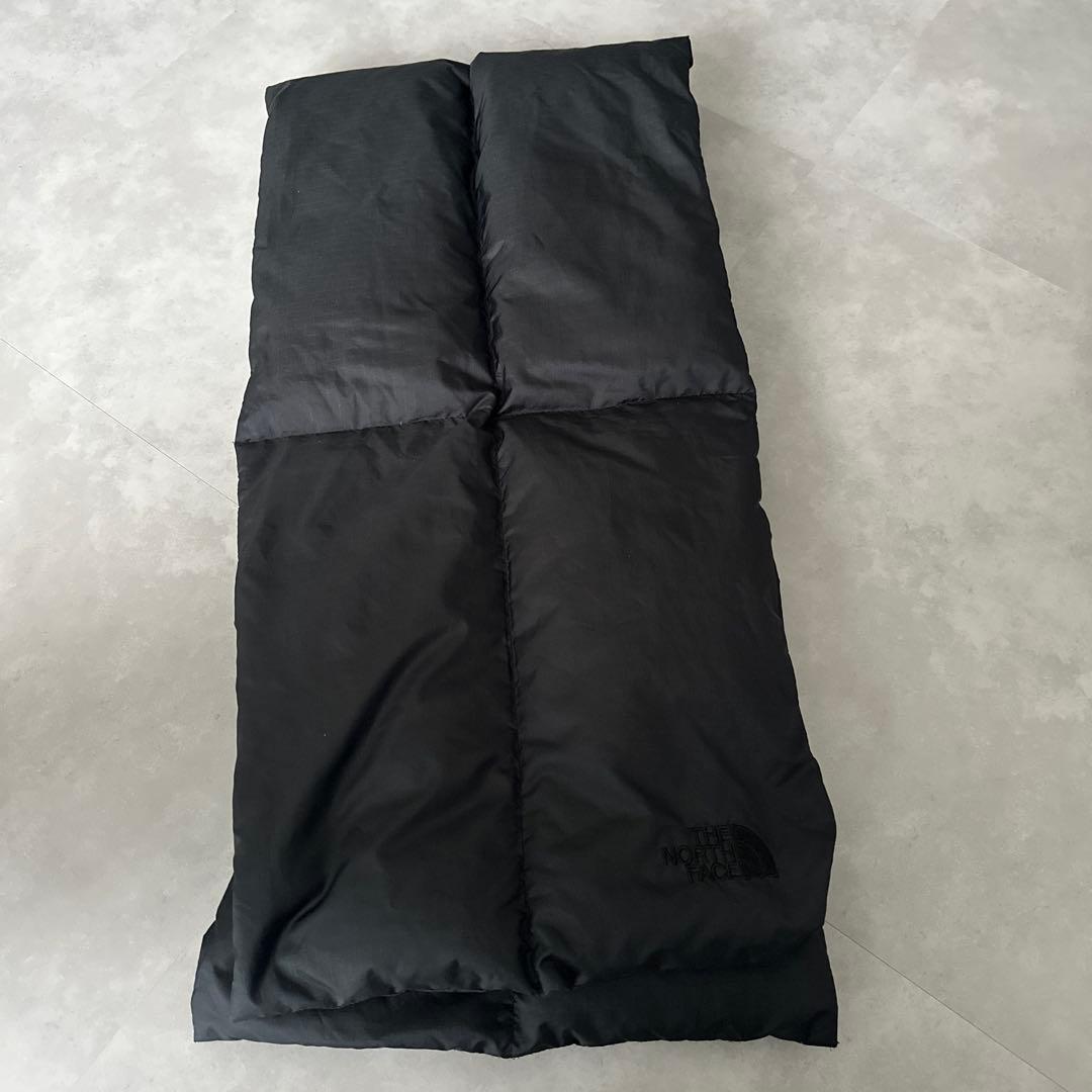 THE NORTH FACE ブラックダウンマフラー