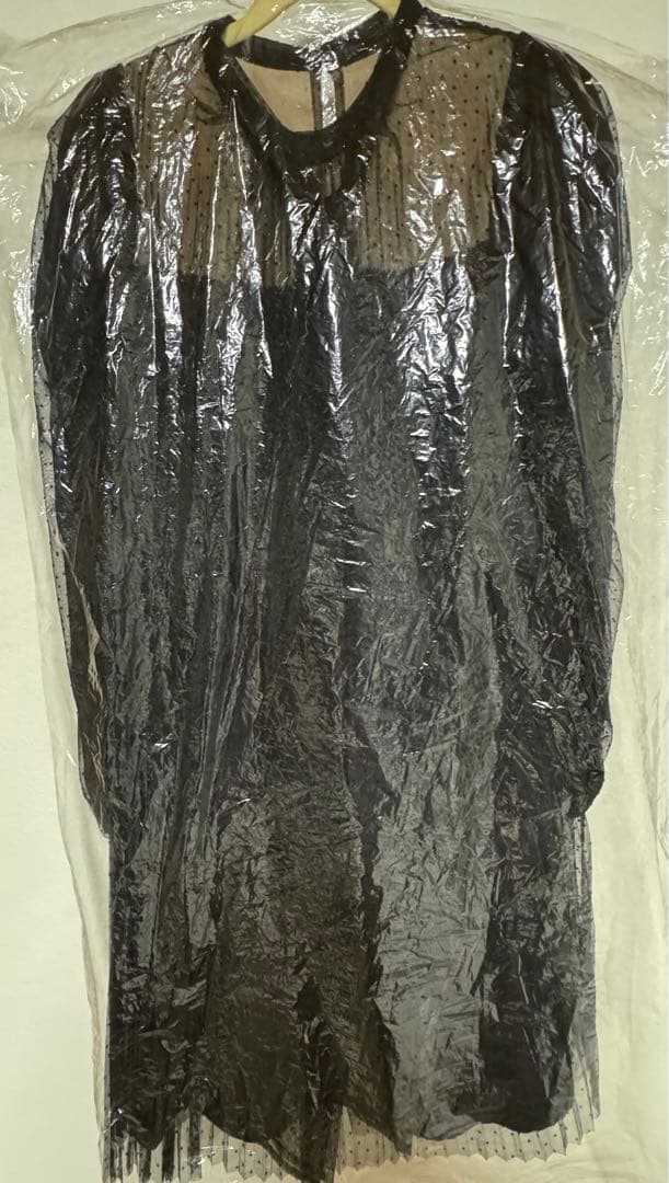 ワンピース French Pleated Lace Dress M