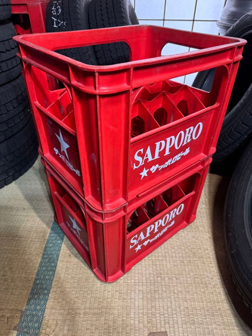 サッポロビール ビールケース 4個セット