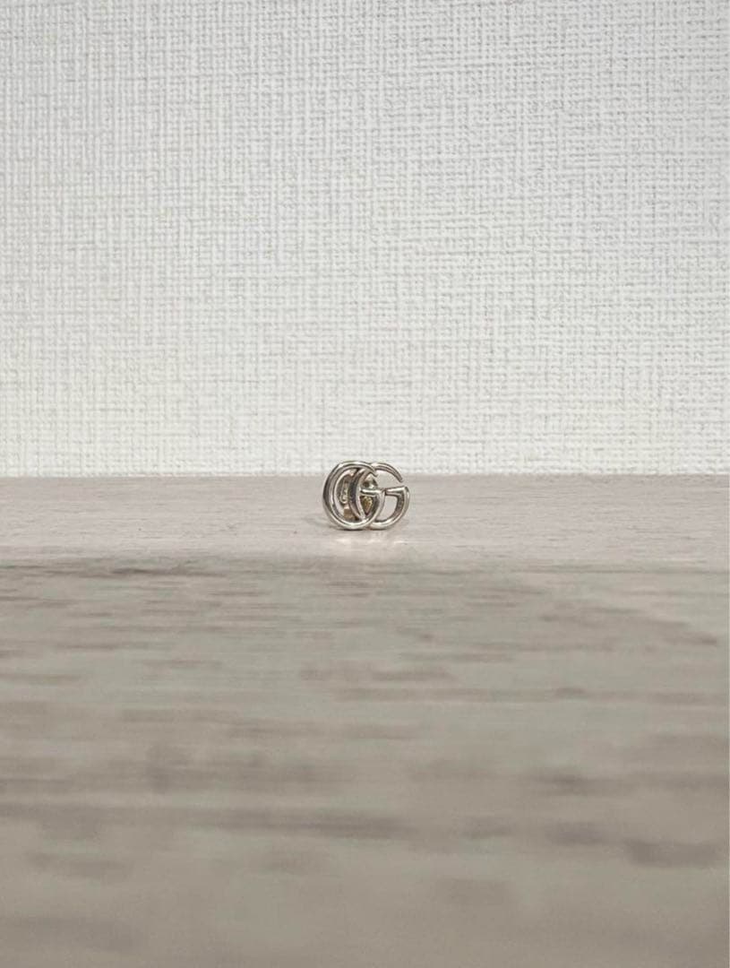 GUCCI グッチ フラワーピアス ダブルG 925 シルバー 片耳