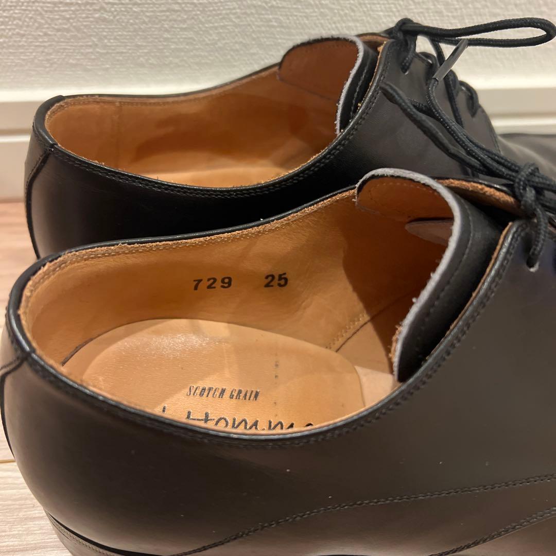【美品】スコッチグレイン BelHomme レザー 25cm シューツリーつき