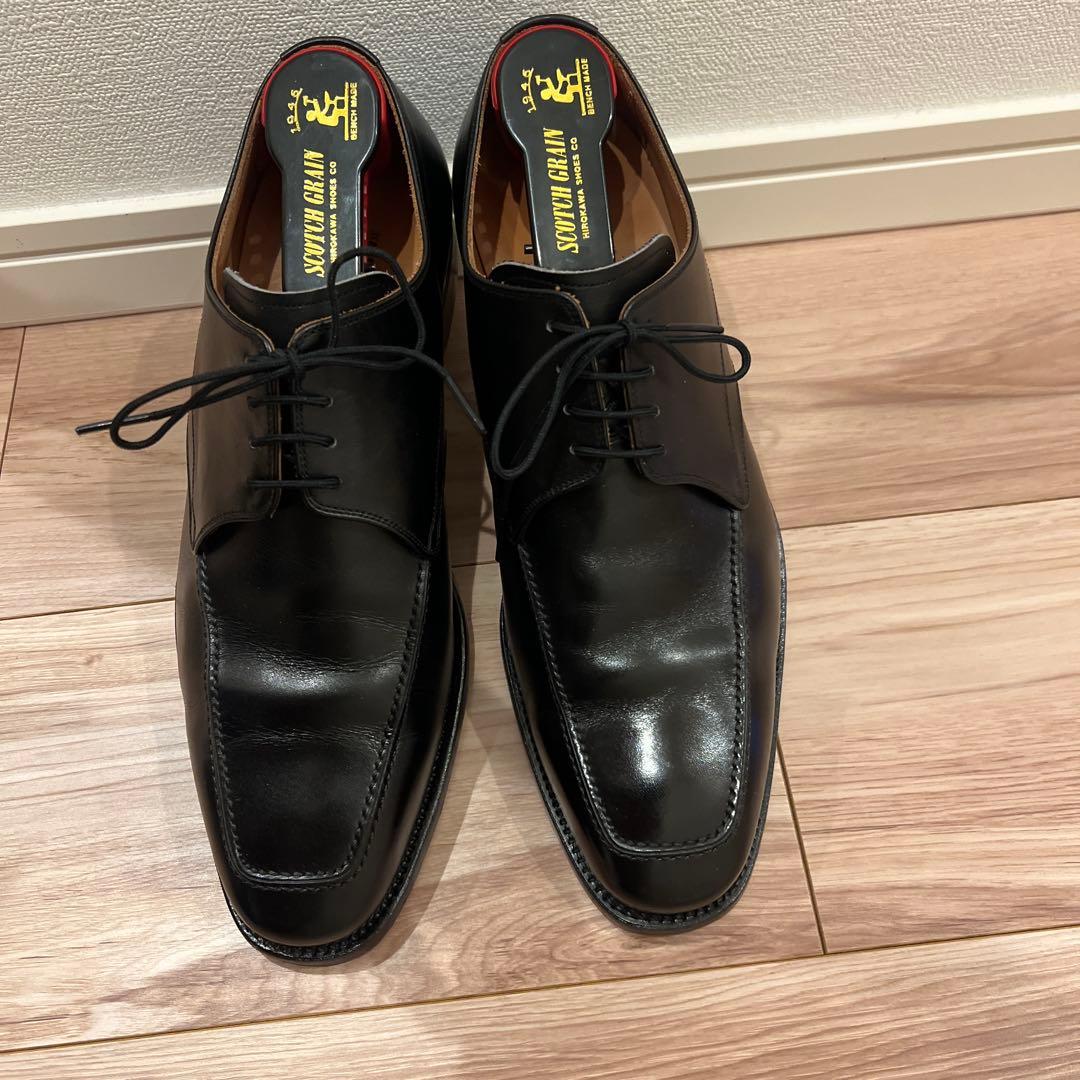 【美品】スコッチグレイン BelHomme レザー 25cm シューツリーつき