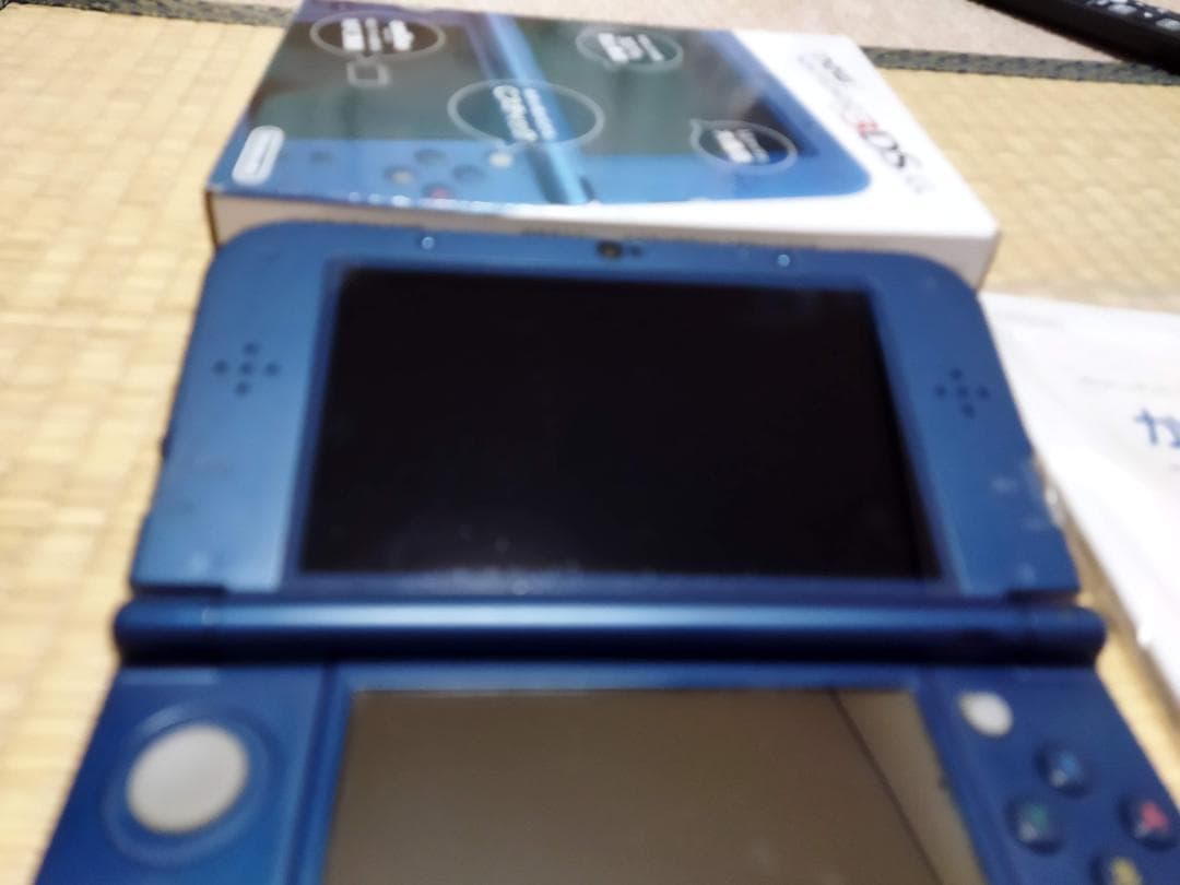 Newニンテンドー3DS LL メタリックブルー　動作品　箱説あり